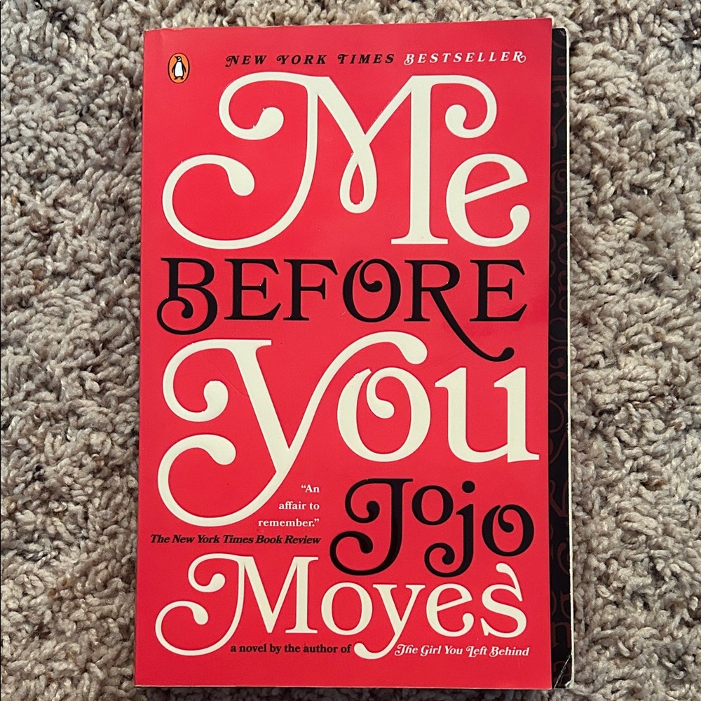 Me Before You Book by Jojo Moyes